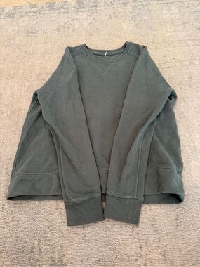 lululemon athletica Deep Green Crewneck Sweatshirt